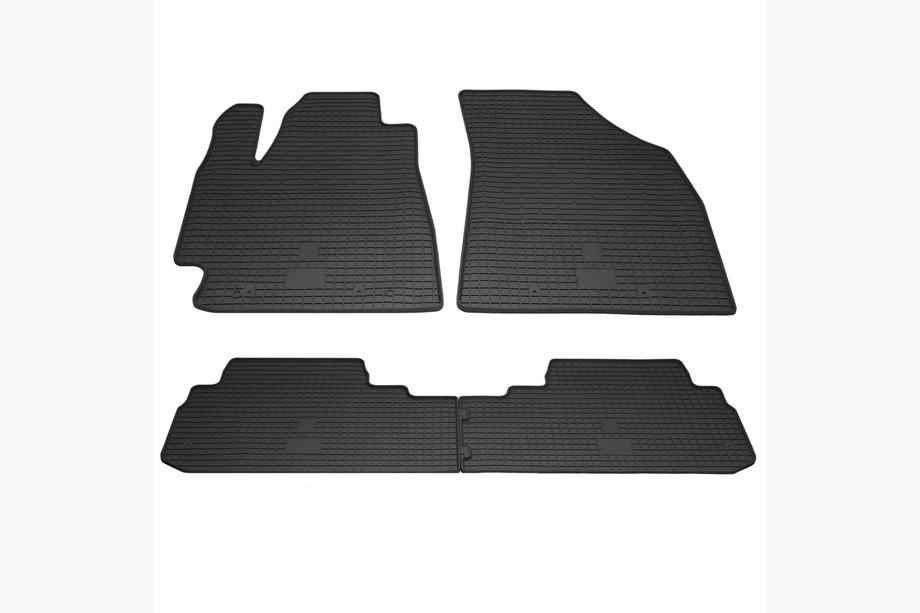 Toyota Highlander 2008-2013 Tappetini in gomma (4 pz, Stingray Premium) Image