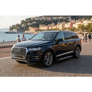 Pedane Laterali Sunrise (2 pz, Alluminio) Audi Q7 2015–2026 foto 1