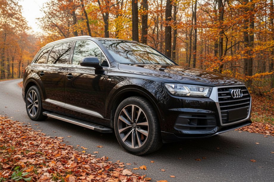 Audi Q7 2015–2026 Pedane Laterali RedLine V1 (2 pz, Alluminio) Image