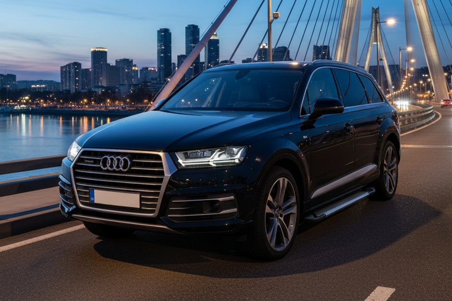 Audi Q7 2015–2026 Pedane Laterali Line (2 pz, Alluminio) Image