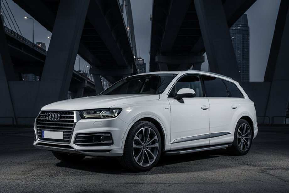 Audi Q7 2015–2026 Pedane Laterali Duru (2 pz, Alluminio) Image