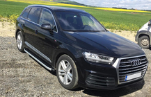 Audi Q7 2015–2026 Pedane Laterali Fullmond (2 pz, Alluminio) foto 1