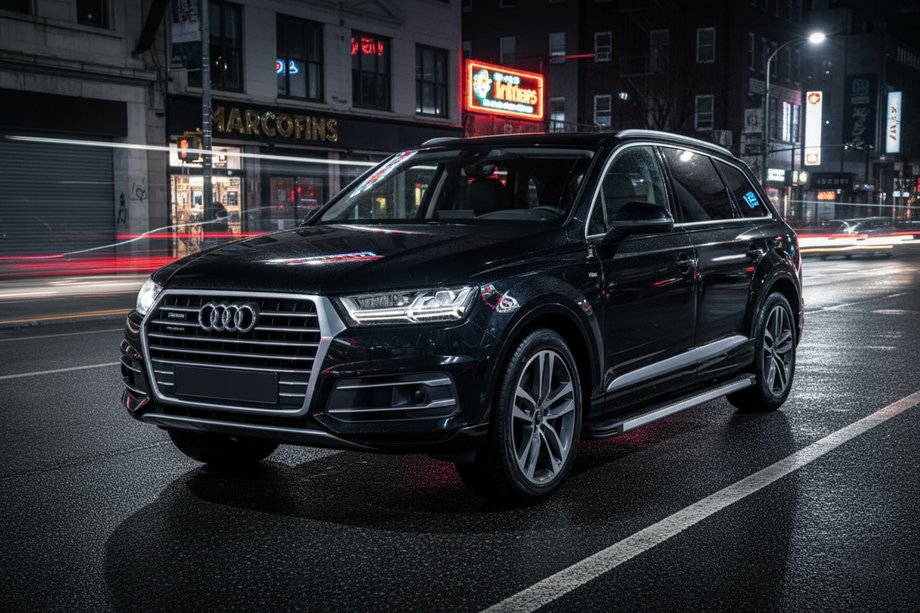Audi Q7 2015–2026 Pedane Laterali Maya (2 pz, Alluminio) Image