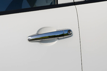Mitsubishi L200 2006-2015 Coperture Maniglie Cromate (4 pz, Acciaio Inox) Carmos - Acciaio Inox Turco foto 1