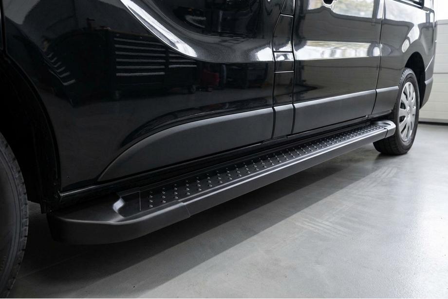 Fiat Talento 2016- Pedane Laterali Allmond Black (2 pz, Alluminio) Image