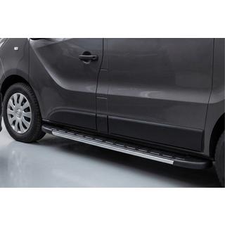 Pedane Laterali Duru (2 pz, Alluminio) Opel Vivaro 2015-2019 foto 1