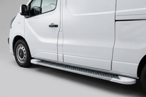 Renault Trafic 2015- Pedane Laterali Allmond White (2 pz, Alluminio) foto 1
