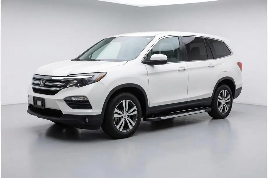 Honda Pilot 2015-2022 Pedane Laterali RedLine V1 (2 pz, Alluminio) Image