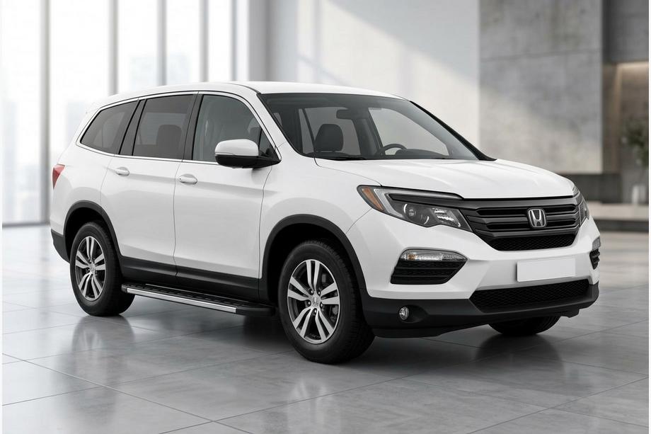 Honda Pilot 2015-2022 Pedane Laterali Duru (2 pz, Alluminio) Image