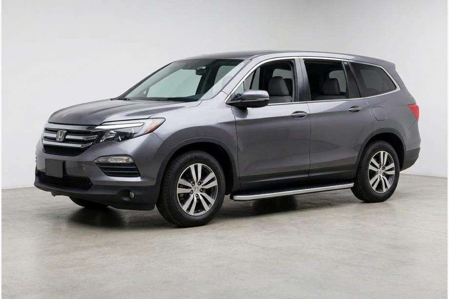 Honda Pilot 2015-2022 Pedane Laterali Tayga Grey (2 pz, Alluminio) Image