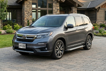 Honda Pilot 2015-2022 Pedane laterali Allmond Grey (2 pz, alluminio) foto 1