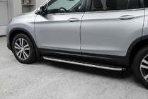 Honda Pilot 2015-2022 Pedane Laterali Fullmond (2 pz, Alluminio) foto 2