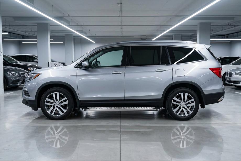 Honda Pilot 2015-2022 Pedane Laterali Maydos V2 (2 pz, Alluminio e Acciaio Inox) Image
