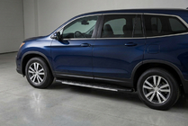 Honda Pilot 2015-2022 Pedane laterali Bosphorus Grey (2 pz, alluminio) foto 1