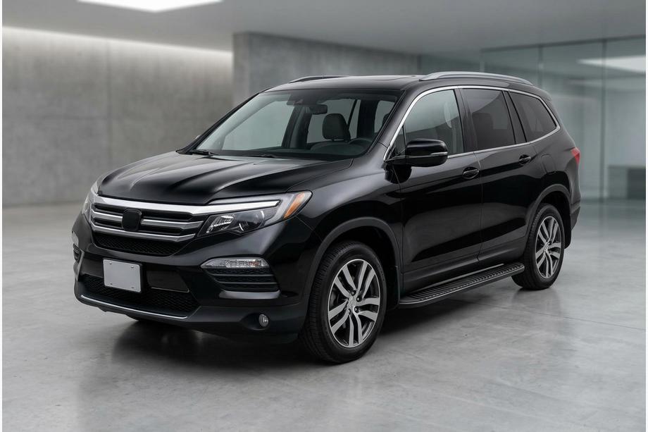 Honda Pilot 2015-2022 Pedane Laterali Tayga Black (2 pz, Alluminio) Image