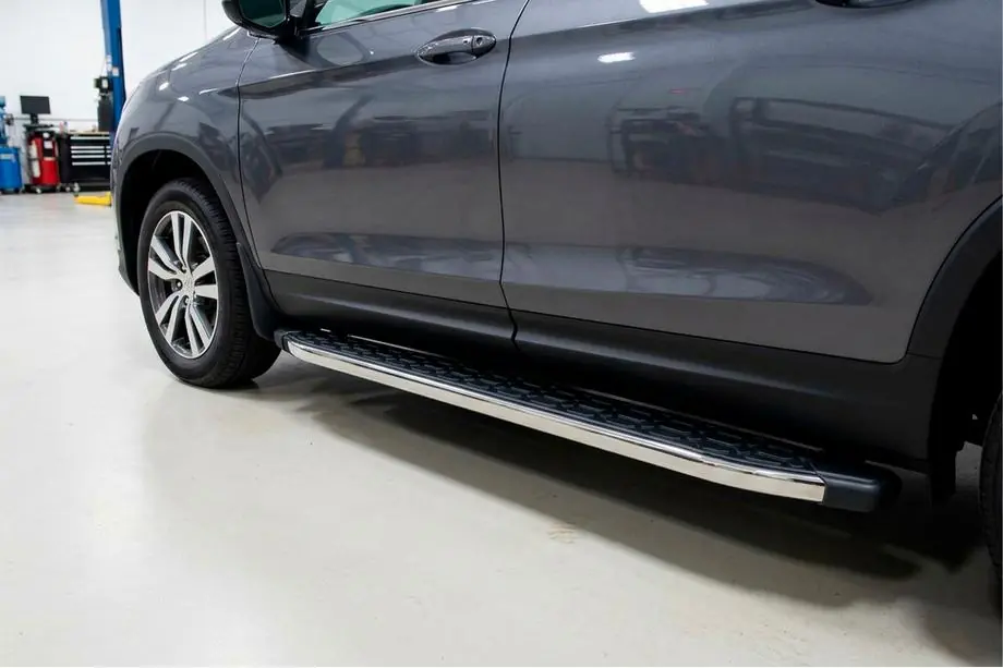 Honda Pilot 2015-2022 Pedane Laterali BlackLine (2 pz, Alluminio) Image