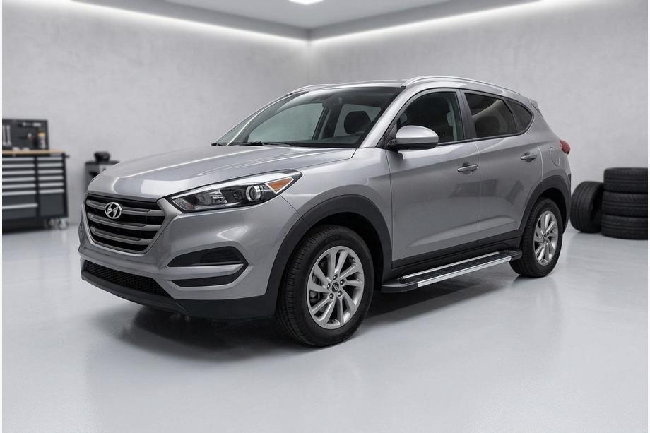 Hyundai Tucson TL 2016-2021 Pedane Laterali RedLine V1 (2 pz, Alluminio) Image