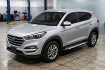 Hyundai Tucson TL 2016-2021 Pedane Laterali Line (2 pz, Alluminio) foto 1