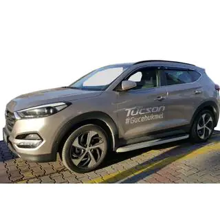 Pedane Laterali Tayga Grey (2 pz, Alluminio) foto 1