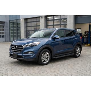 Pedane Laterali Tayga Black (2 pz, Alluminio) Hyundai Tucson TL 2016-2021 foto 1