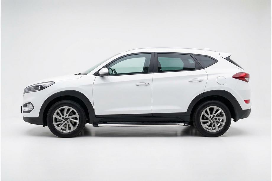 Hyundai Tucson TL 2016-2021 Pedane Laterali BlackLine (2 pz, Alluminio) Image