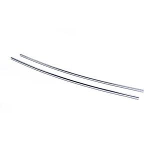 Listelli per griglia inferiore (2 pz, acciaio inox) Nissan Qashqai 2007-2010 foto 3
