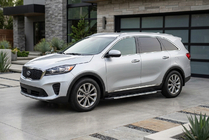 Kia Sorento III UM 2014-2020 Pedane Laterali RedLine V1 (2 pz, Alluminio) foto 1