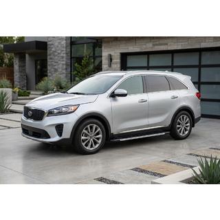 Pedane Laterali RedLine V1 (2 pz, Alluminio) Kia Sorento III UM 2014-2020 foto 1