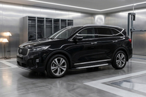 Kia Sorento III UM 2014-2020 Pedane Laterali Line (2 pz, Alluminio) foto 1