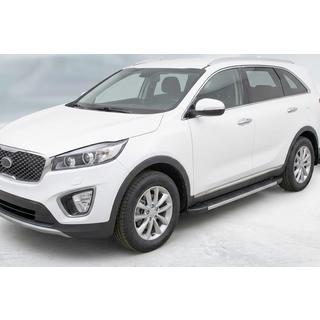 Pedane Laterali Duru (2 pz, Alluminio) Kia Sorento III UM 2014-2020 foto 1