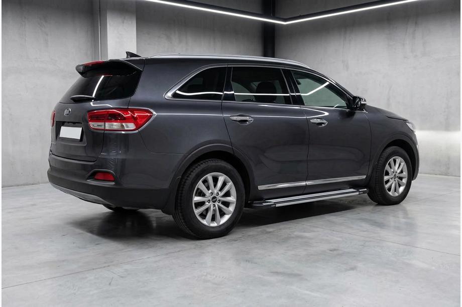 Kia Sorento III UM 2014-2020 Pedane Laterali Rainbow (2 pz, Alluminio) Image