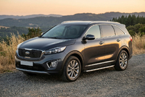 Kia Sorento III UM 2014-2020 Pedane Laterali Fullmond (2 pz, Alluminio) foto 1
