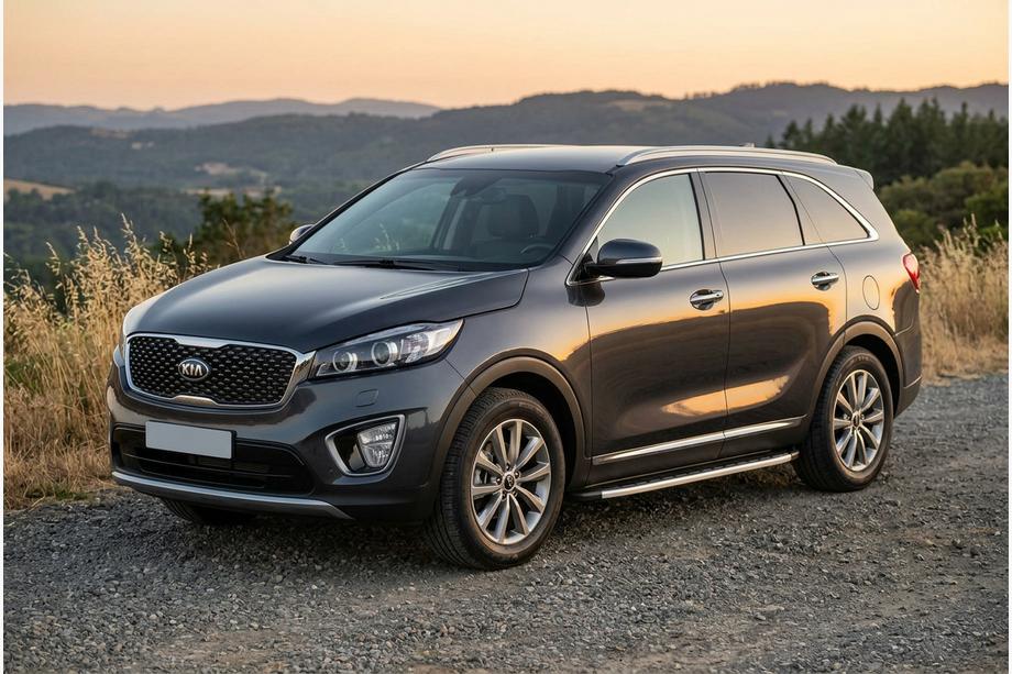 Kia Sorento III UM 2014-2020 Pedane Laterali Fullmond (2 pz, Alluminio) Image