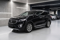 Kia Sorento III UM 2014-2020 Pedane laterali Bosphorus Grey (2 pz, alluminio) foto 1