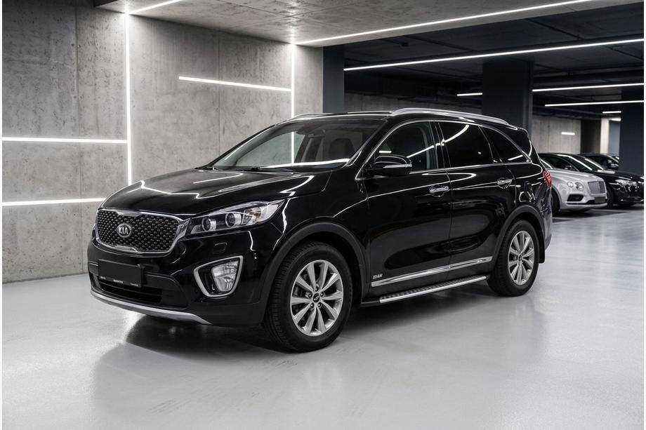 Kia Sorento III UM 2014-2020 Pedane laterali Bosphorus Grey (2 pz, alluminio) Image