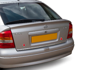 Opel Astra G classic 1998-2012 Modanatura bagagliaio acciaio inox Carmos - Acciaio Inox Turco foto 1