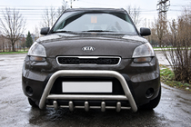 Kia Soul II 2013-2018 Parabulloni Anteriore (Acciaio Inox) foto 1