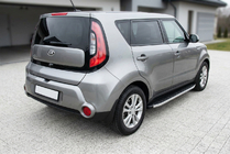 Kia Soul II 2013-2018 Pedane Laterali Fullmond (2 pz, alluminio) foto 1
