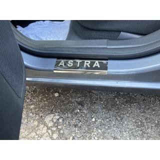 Battitacco Carmos V1 (4 pz, acciaio inox) Opel Astra H 2004-2013 foto 4