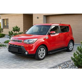 Pedane Laterali Allmond Black (2 pz, Alluminio) Kia Soul II 2013-2018 foto 1