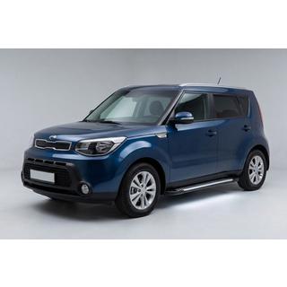 Pedane Laterali Line (2 pz, Alluminio) Kia Soul II 2013-2018 foto 1