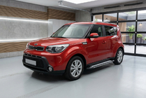 Kia Soul II 2013-2018 Pedane Laterali Rainbow (2 pz, Alluminio) foto 1