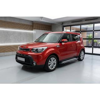 Pedane Laterali Rainbow (2 pz, Alluminio) Kia Soul II 2013-2018 foto 1