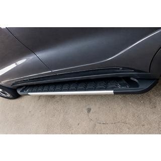 Pedane Laterali RedLine V1 (2 pz, Alluminio) Kia Sportage 2015-2021 foto 1