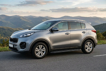 Kia Sportage 2015-2021 Pedane Laterali Bosphorus Black (2 pz, Alluminio) foto 1