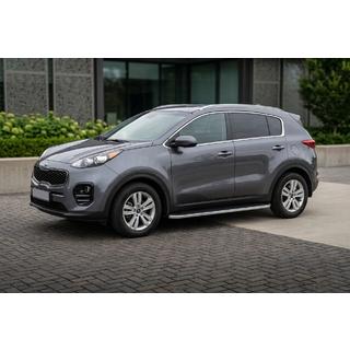 Pedane Laterali Tayga Grey (2 pz, Alluminio) Kia Sportage 2015-2021 foto 1