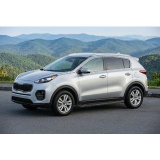 Pedane Laterali RedLine Black (2 pz, Alluminio) Kia Sportage 2015-2021 foto 1