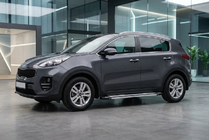 Kia Sportage 2015-2021 Pedane Laterali Rainbow (2 pz, Alluminio) foto 1