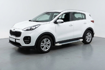 Kia Sportage 2015-2021 Pedane Laterali Allmond White (2 pz, Alluminio) foto 1