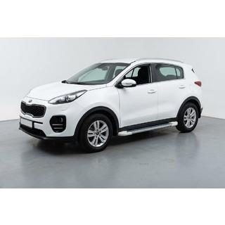 Pedane Laterali Allmond White (2 pz, Alluminio) Kia Sportage 2015-2021 foto 1